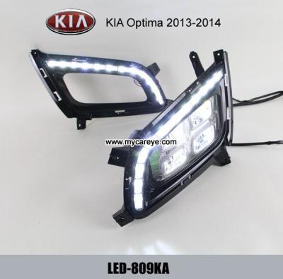 China Montaje diurno del vehículo de luces de funcionamiento de los grados óptimos 2013-2014 DRL LED de KIA en venta