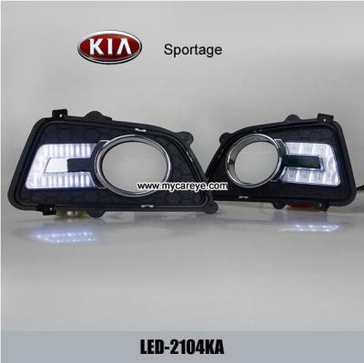 China El coche diurno de las luces corrientes de KIA Sportage DRL LED llevó mercado de accesorios ligero en venta