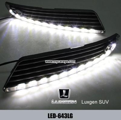 China Luz del día de conducción delantera del coche diurno de la luz corriente de Luxgen DRL LED para la venta en venta