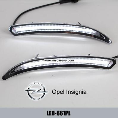 China Indicadores diurnos de la señal de vuelta de las luces de conducción de las insignias DRL LED de Opel en venta