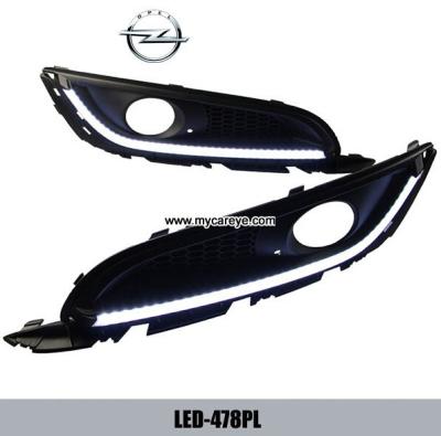 China Las insignias de Opel 2014 luces corrientes diurnas de DRL LED dan vuelta a la dirección ligera en venta