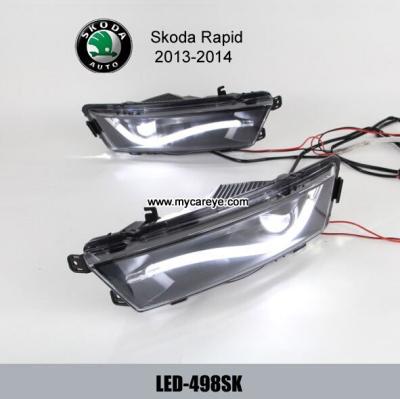 China Luz del día diurna rápida del foglight de las luces de conducción de la guía ligera de Skoda DRL LED en venta