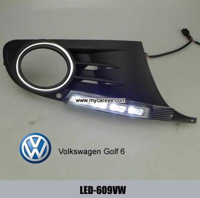 China Luces corrientes diurnas de Volkswagen VW Tiguan DRL LED que conducen luz del día en venta