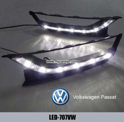 China Luz del día diurna de la conducción de automóviles de las luces corrientes de Volkswagen VW Passat 11-14 DRL LED en venta