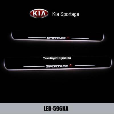 China Pedal ligero auto del travesaño de coche de Kia Sportage de la puerta de las luces LED de encargo de la recepción en venta