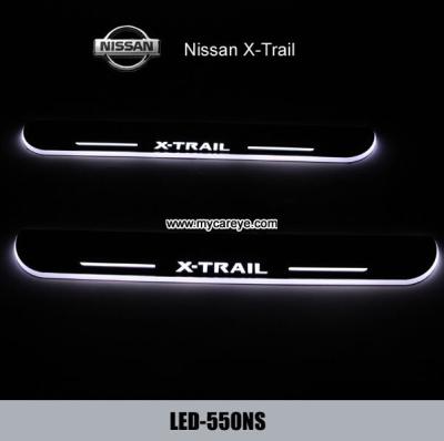 China Desgaste móvil de la puerta de las luces LED del pedal del coche de Nissan X-Trail del pedal del paso determinado del coche en venta