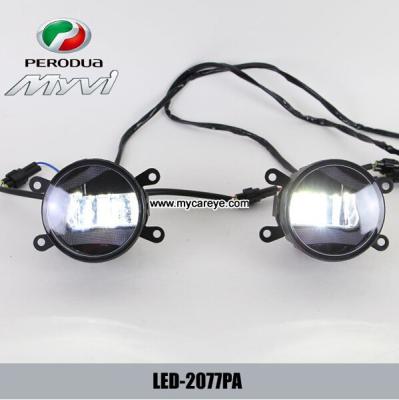 China Proveedores de las luces corrientes del montaje LED DRL de la lámpara de la niebla del frente del coche del myvi de Perodua en venta