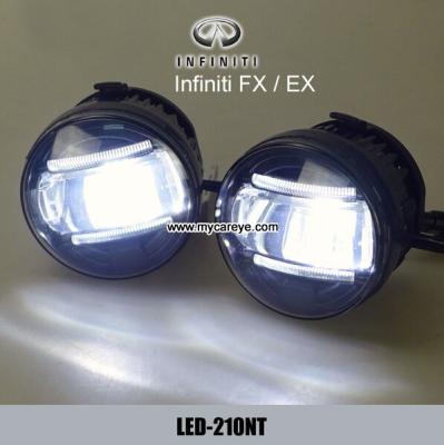 China Infiniti FX EX car led fog lights DRL daytime running light suppliers for sale