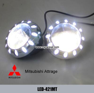 China Mitsubishi Attrage car front fog lamp assembly LED daytime running lights DRL for sale