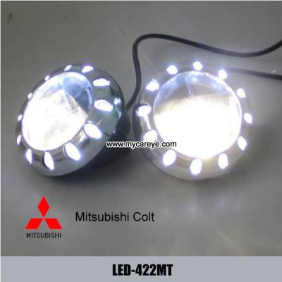 China Mitsubishi Colt front fog car front fog light LED daytime running lights DRL upgrade for sale