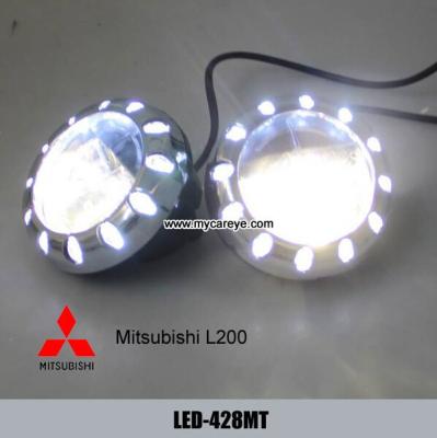 China Mitsubishi L200 car front fog lamp assembly LED daytime running lights DRL for sale