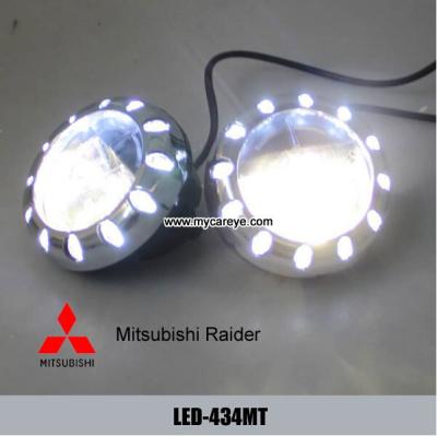 China Mitsubishi Raider classic car fog light upgrade with daytime running light DRL for sale