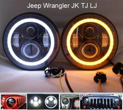 China Hallo-Lo des Strahln-Projektor-LED Sockel Nebel-des Scheinwerfer-H4 für Jeep Wrangler JK TJ LJ zu verkaufen