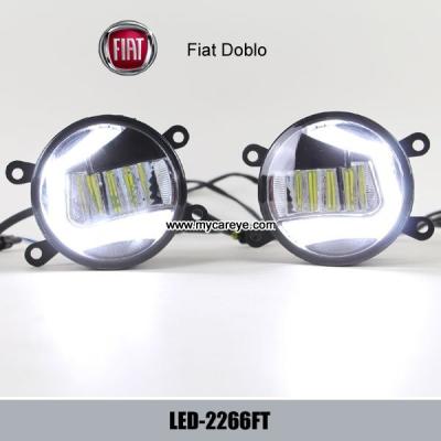 China Mejora diurna de las luces de conducción de la luz de niebla del frente del coche de Fiat Doblo DRL LED en venta