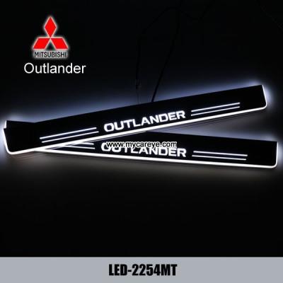 China Mitsubishi Outlander car Water proof Welcome pedal auto lights sill door pedal for sale