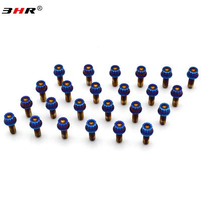 China High Performance 10.9 Grade Gr.5 Titanium Alloy Ti-6Al-4V Auto Steering Wheel Bolts for sale