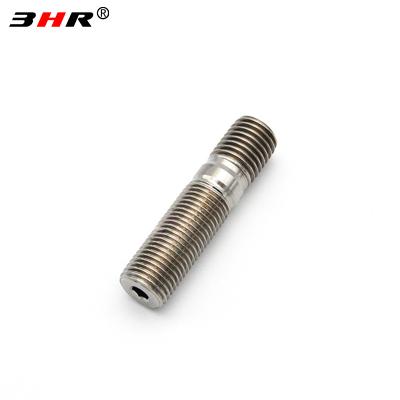 China High Performance 10.9 Grade Gr.5 Titanium Alloy Ti-6Al-4V Auto Wheel Stud Conversion Wheel Bolts To Support Nuts M14x1.5x55mm for sale