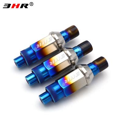 China Gr.5 Titanium Alloy Gr.5 Ti-6Al-4V Wheel Stud Conversion Wheel Auto Wheel Bolt To Support Nut M14x1.5x78mm With Gr.5 Lug Nut M4x1.5x48mm for sale