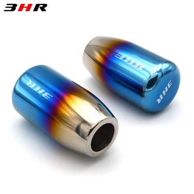 China Automotive Parts High Performance Color Titanium Shift Knob Gear Stick Grip Gear Konb Shift Burnt Blue Knob for sale