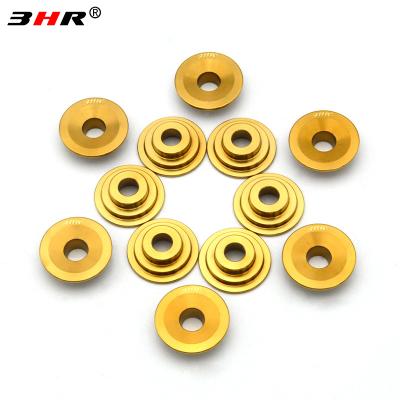 China Gr.5 Gold Color 10.9 Grade Automobile Motorcycle Engine Plug Exhaust Valve Spring Gr.5 Titanium Alloy Ti-6Al-4V Retainer for sale