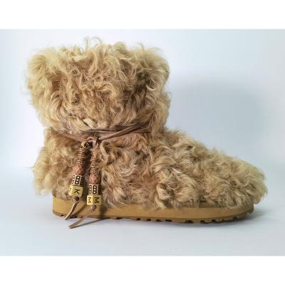 China Hot Selling Fashion Trend Fashion High Boot Shoes Warm Winter Shoes Snow Boots For Women for sale