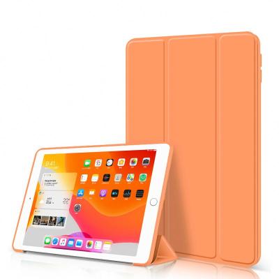 China Ultra Slim Case Smart Triple Cover Case For iPad 10.2 Cover 2020 Case PU Leather Tablet Flip Cover For iPad 7th 8th Gen 10.2