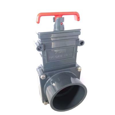 China General DIN Standard Water PVC Plastic Gate Valve for sale