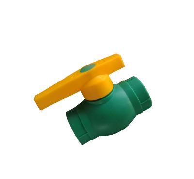 China ppr general green ball valve for sale