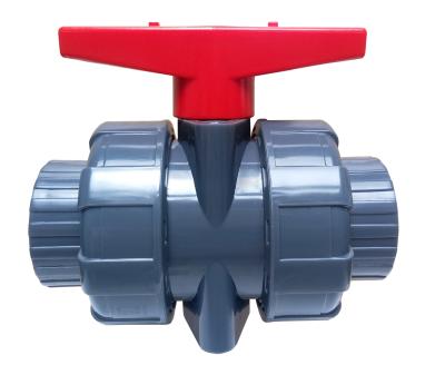 China General Plastic Valve Industrial Union PVC Ball Valve Genuine China Manufacturers for sale