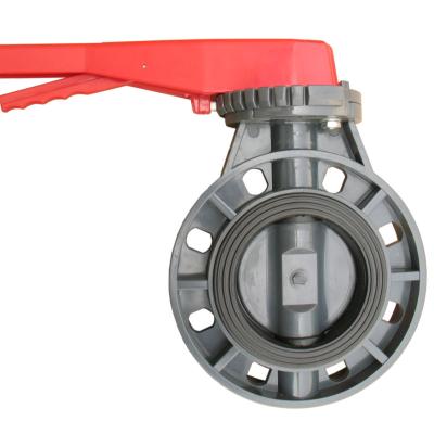 China General 14 inch PVC butterfly valve for sale