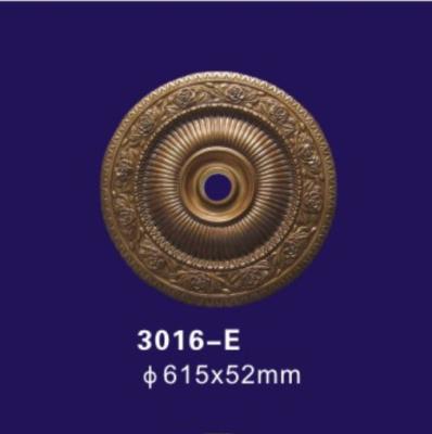 China Bronze Color Decorative Ceiling Cover Plate , Polyurethane Ceiling Rose For Home Deco for sale