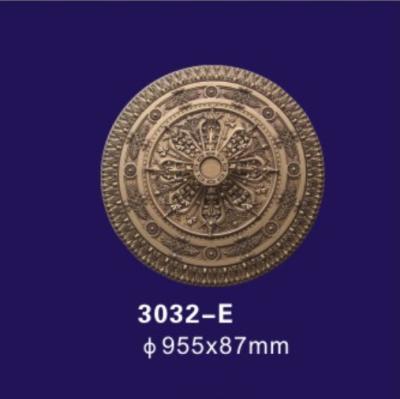 China Antique Bronze Polyurethane Ceiling Medallion , Decorative Plaster Medallion Molds for sale