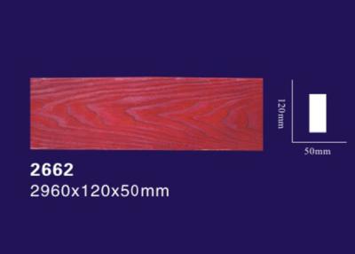 China Ceiling Decorative Polyurethane Wood Beams Light Weight With Wood Grain Design for sale