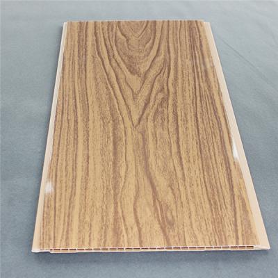 China 300mm WPC Wall Panel , Fireproof Pvc Wall Panels / Ceiling With Wood Material for sale