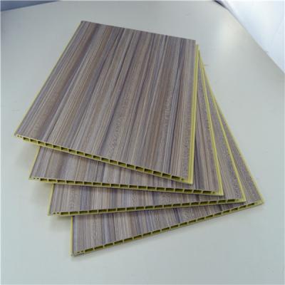 China Bamboo Fiber Integrated WPC Wall Panel , Decorative PVC Wood Plastic Composite Ceiling for sale