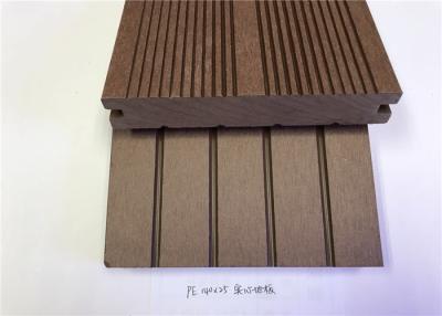 China PVC / PE / Wood Plastic Composite Flooring Customized Length And Width For House for sale