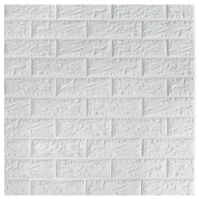 China Classic Brick Design Self Adhesive Wall Panels / Decorative Foam Board Wall Panel for sale