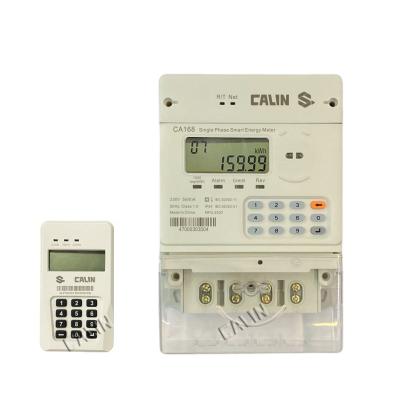 China Contador eléctrico IR óptico RS485 PLC de tres fases para electricidad rural en venta