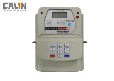Cina Pakistan STS Tastepad Prepaid Gas Meter Alta precisione AMR / AMI Remote Reading Control in vendita