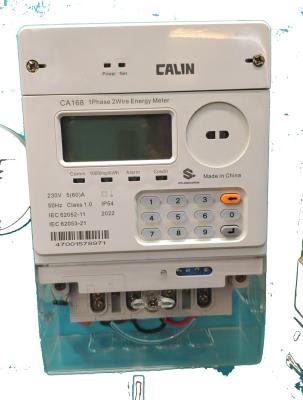 Chine Calinmeter Système de micro-réseau intelligent prépayé multi-tarif Kwh Mètre à phase unique LORA WAN à vendre