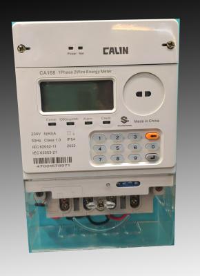 China Calin STS Prepaid Three Phase Smart Energy Meters 20 Digits Token Low Credit Warning Tamper Protection For Tanzania for sale