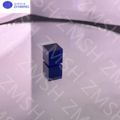 China Royal Blue Sapphire Raw Gemstone Synthetic Colored For Durable Exquisite Jewelry & Watch Case for sale