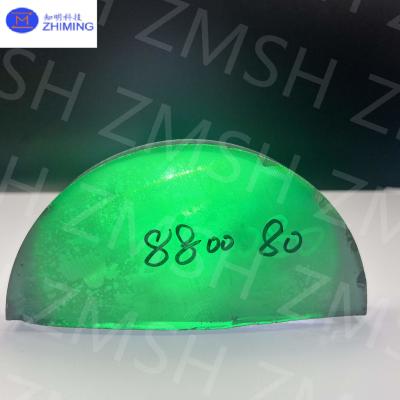 China Moissanite Rough Gemstone Emerald Forest Green High Hardness Single Srystal Silicon Carbide For Jewry for sale