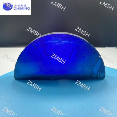 China Moissanita Piedra gemosa en bruto azul real sintético SiC monocristalino dureza de Mohs 9,25 materias primas para joyas en venta