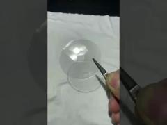 Glass laser cutting samples