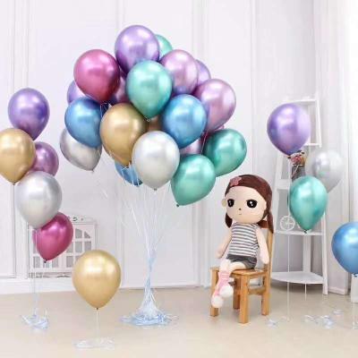 China Promotional Toy High Quality 12 Inch Latex Balloon 10inch Color Metallic Balloons For Celebration for sale