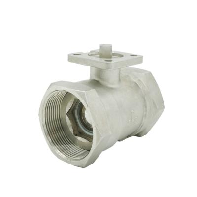 China General Stainless Steel Ball Valve 201/304/316 One Piece Threaded High Deck 1000WOG Ball Valve for sale