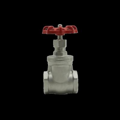 China General China Manufacturer Handle Rotary Type CF8M Stainless Steel 304 Female Thread 316 Gate Valve for sale