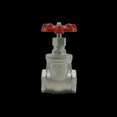 China General China Manufacturer Handle Rotary Type CF8M 6 Inch Gate Valve SS304 316 Female Thread Gate Valve Water for sale