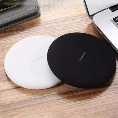 China OEM Smart Logo Mobile Phone Wireless Charger For Samsung N5 Mobile Phone Adapter 10w Fast Charging Pad With Package for sale